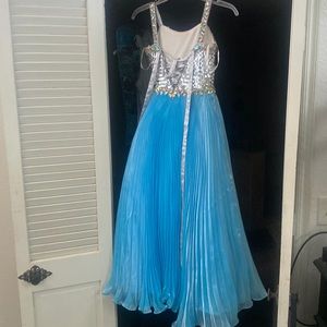 Perfect angels pageant gown.